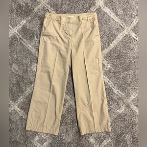 LOFT brand Adorable NWOT tan women’s pants. Size 10. Like new condition!